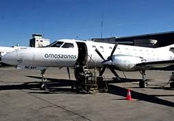 Amaszonas Uyuni flight plane exterior