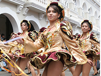 oruro carnival dancers