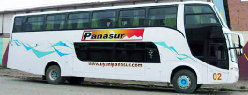 Panasur bus Uyuni